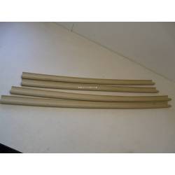 Jeu de 4 joints blancs bas de porte