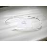 Jonc de phare plastique G clip INOX fourni